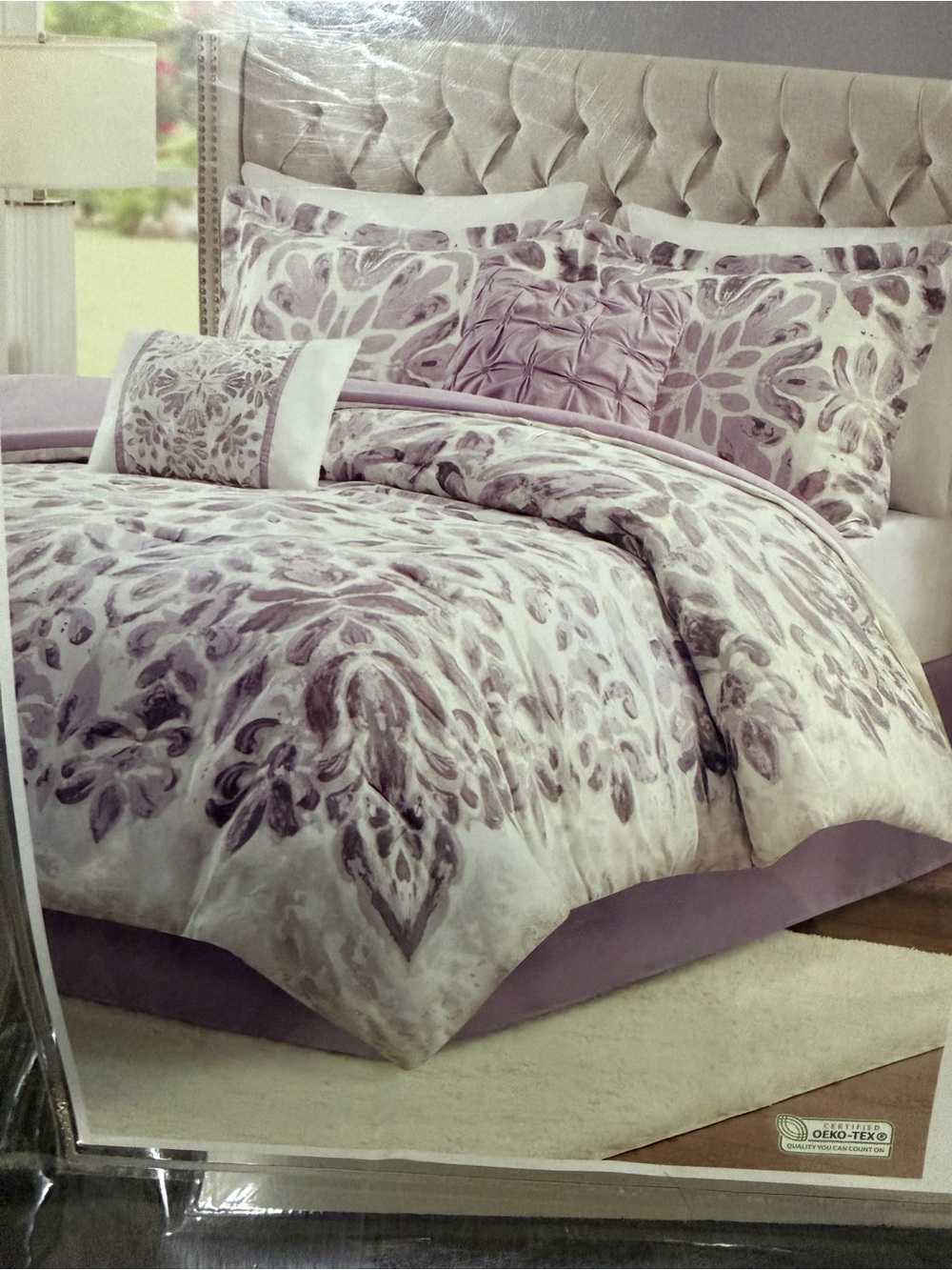Lavender Bedskirt - Soft Purple Home Bedding